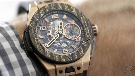 hublot king gold carbon review